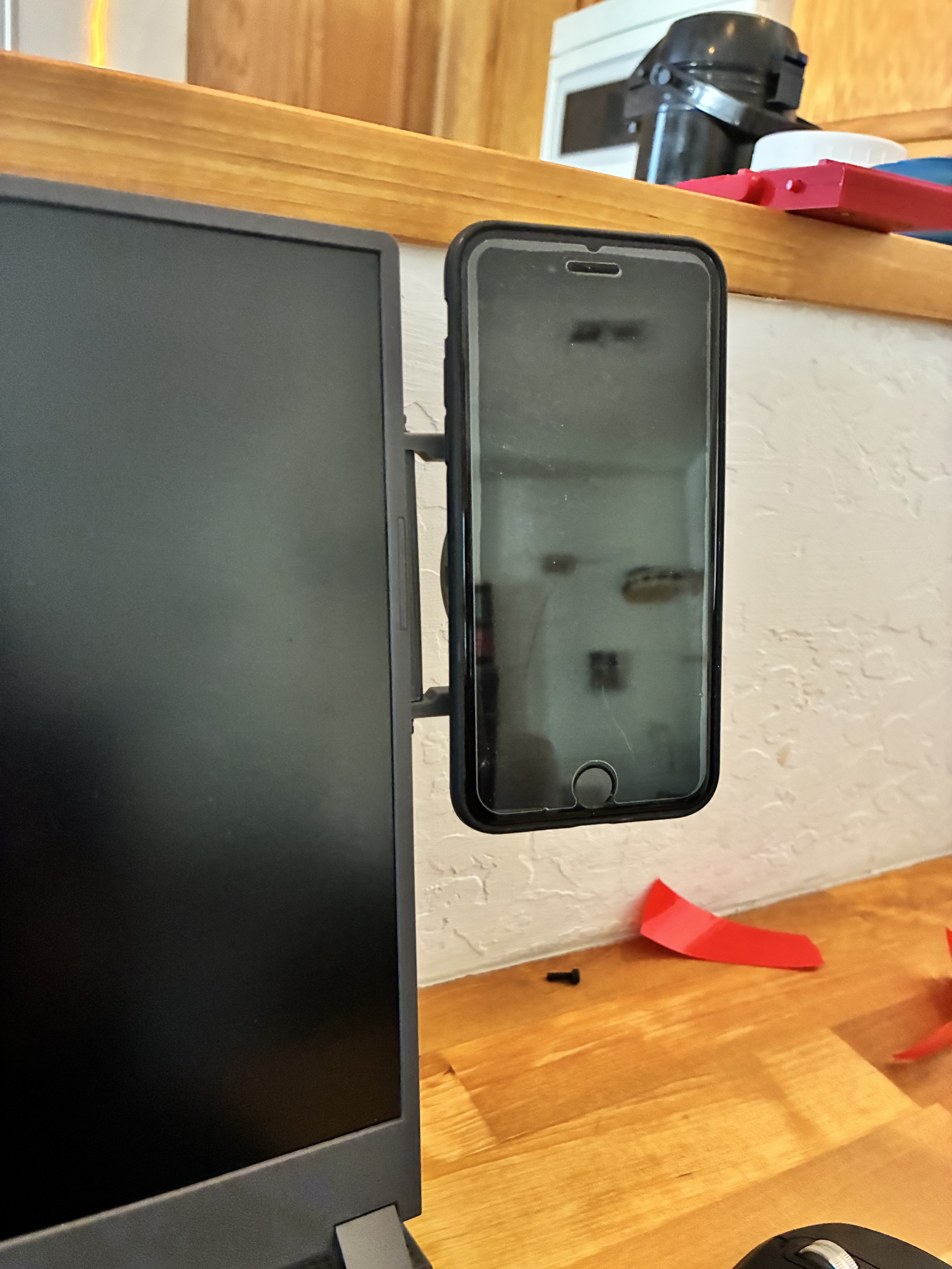 Adjustable and Collapsible Magnetic Phone Monitor Mount (Remix)