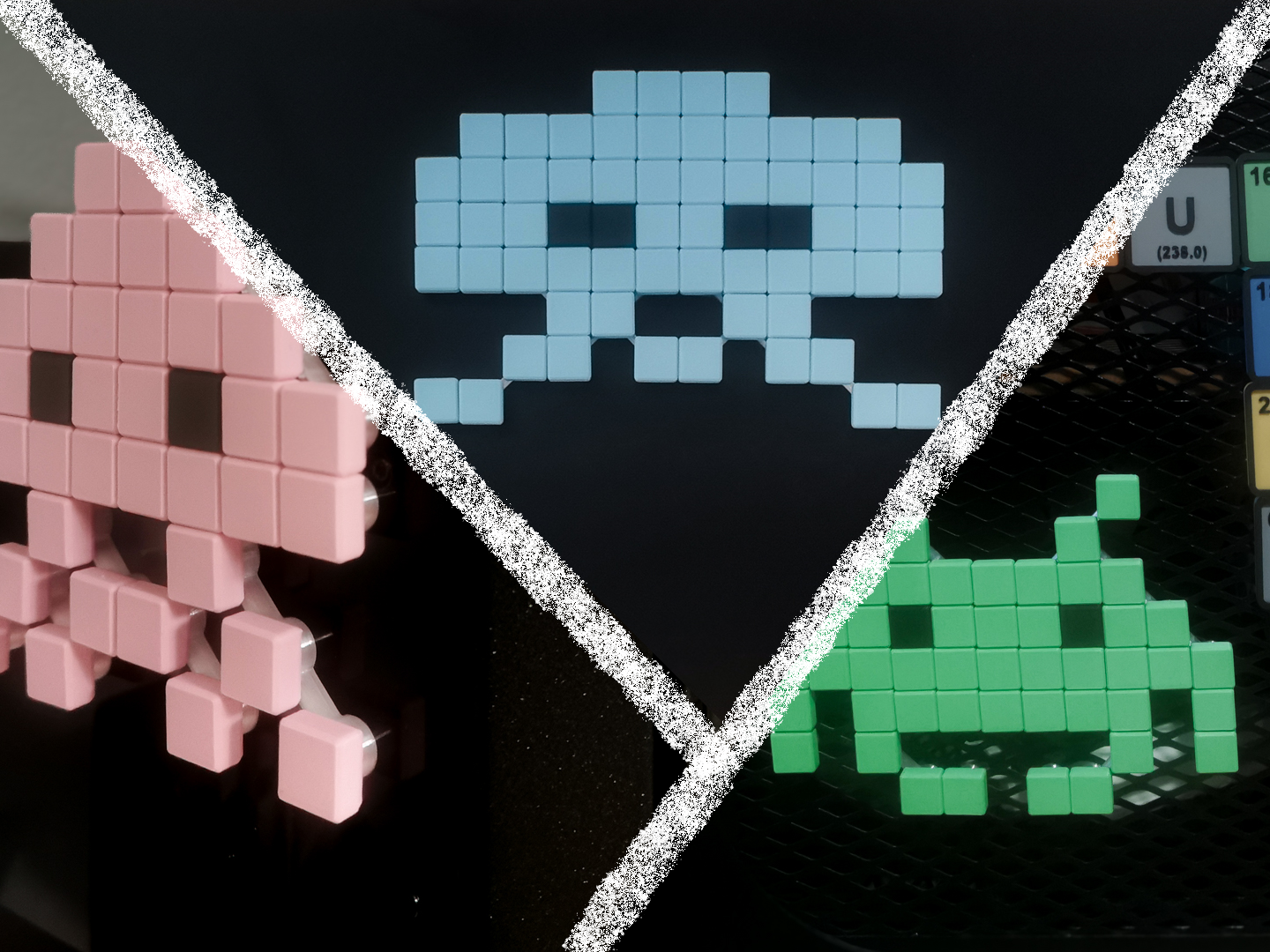 Space Invaders – Modular Pixel Art
