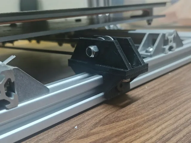 Adjustable GT2 Y-Axis Belt Tensioner for 2020 V-Slot Extrusion