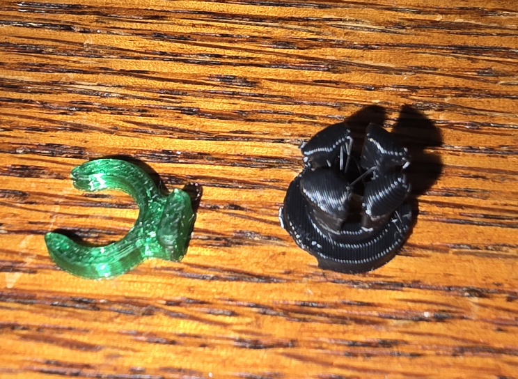 Flexible Filament Adapter Grommet and Collet Clips Centauri Carbon 2 (CC2)