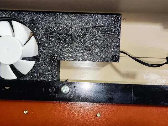 Commodore 64 Breadbin Top Vent Fan Housing