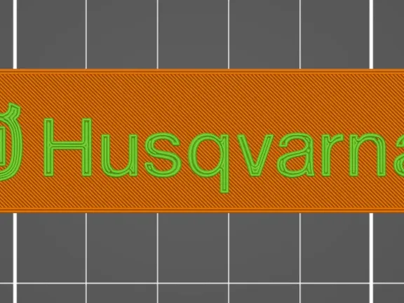 Husqvarna keychain