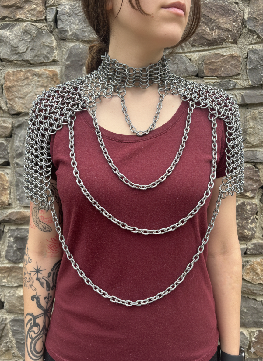 Chainmail Shoulder Armor