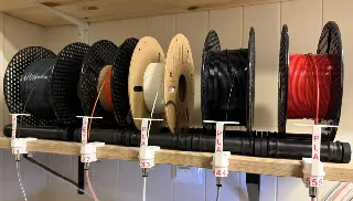 Filament Guide and tag
