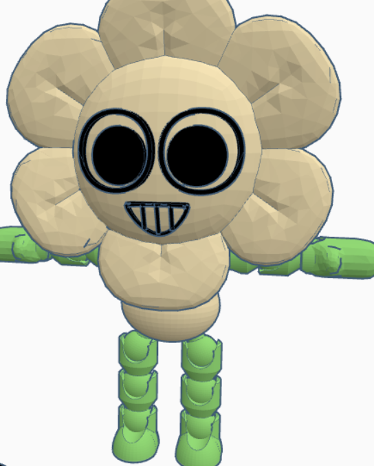 Articulated Dandy From Dandy's World (Roblox Figure)