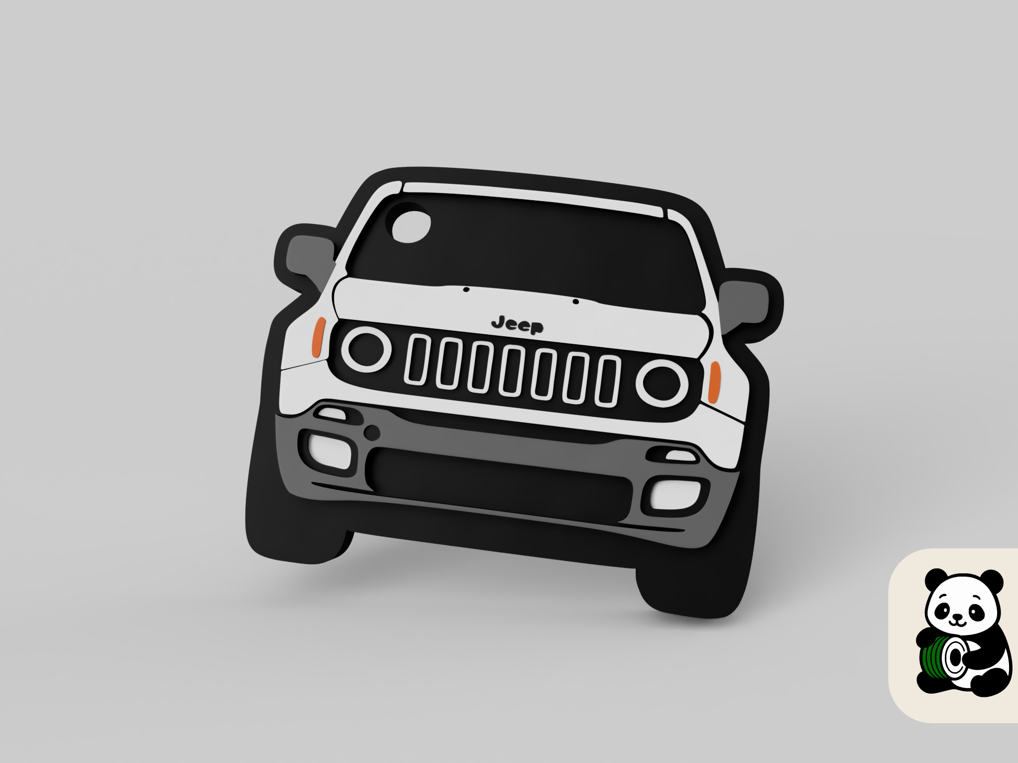 Jeep Renegade - keychain
