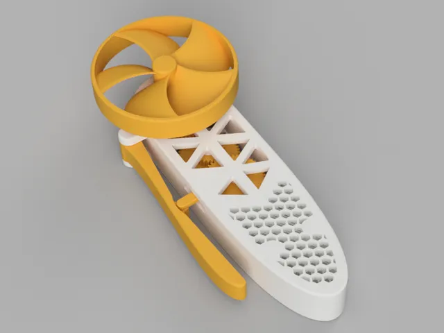 Mechanical Squeeze Fan V1