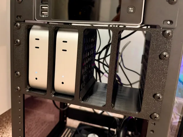 Mac mini Quad Rack Mount | 3U 10-inch