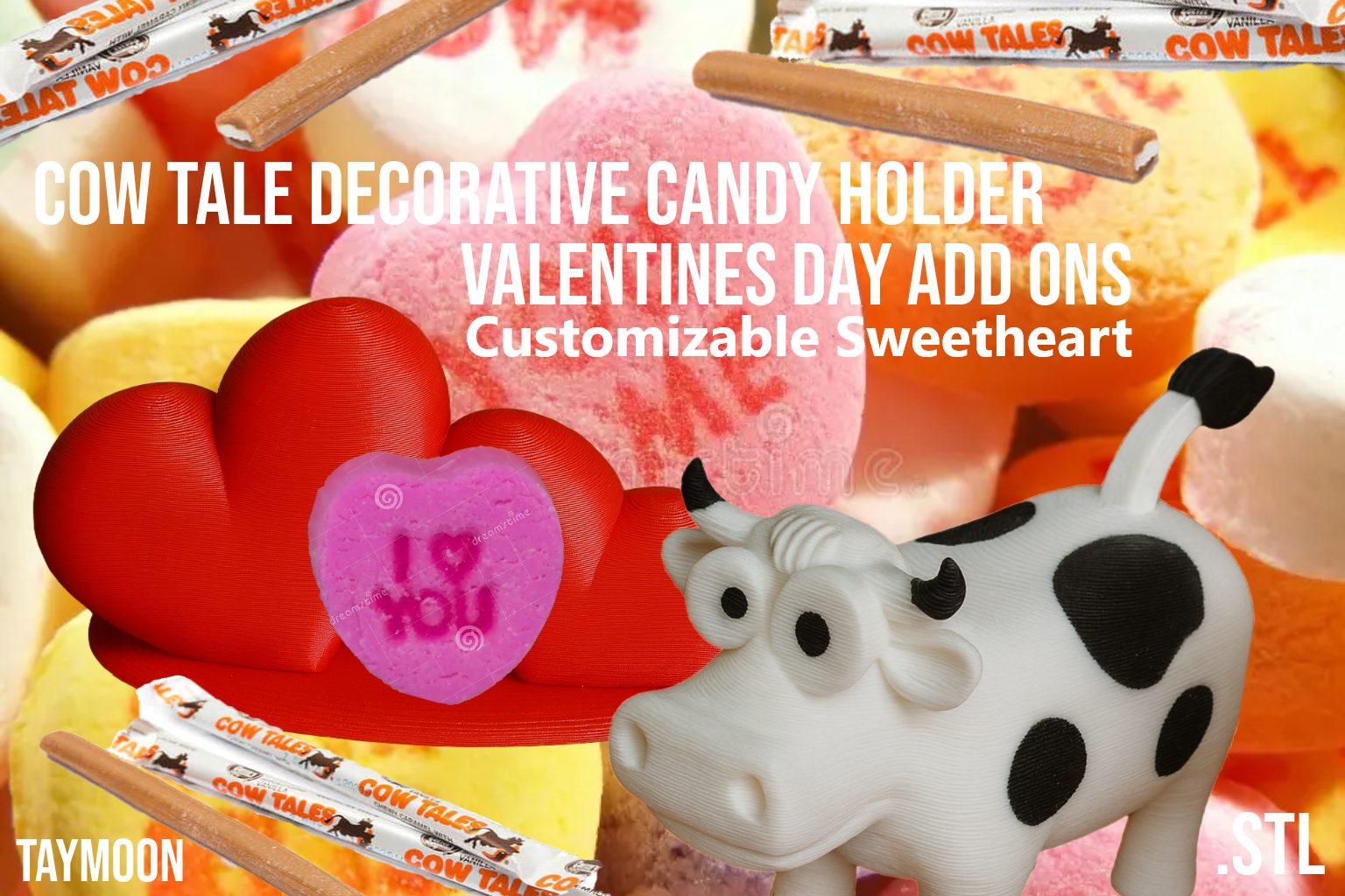 Cow Tales Pooping Cow Valentines Day Accessories