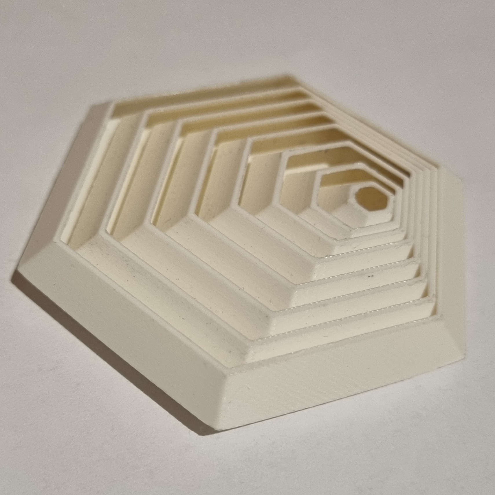 Miniatura 5 do modelo 3D Hexagonal Satisfying Fidget (3 Sizes)