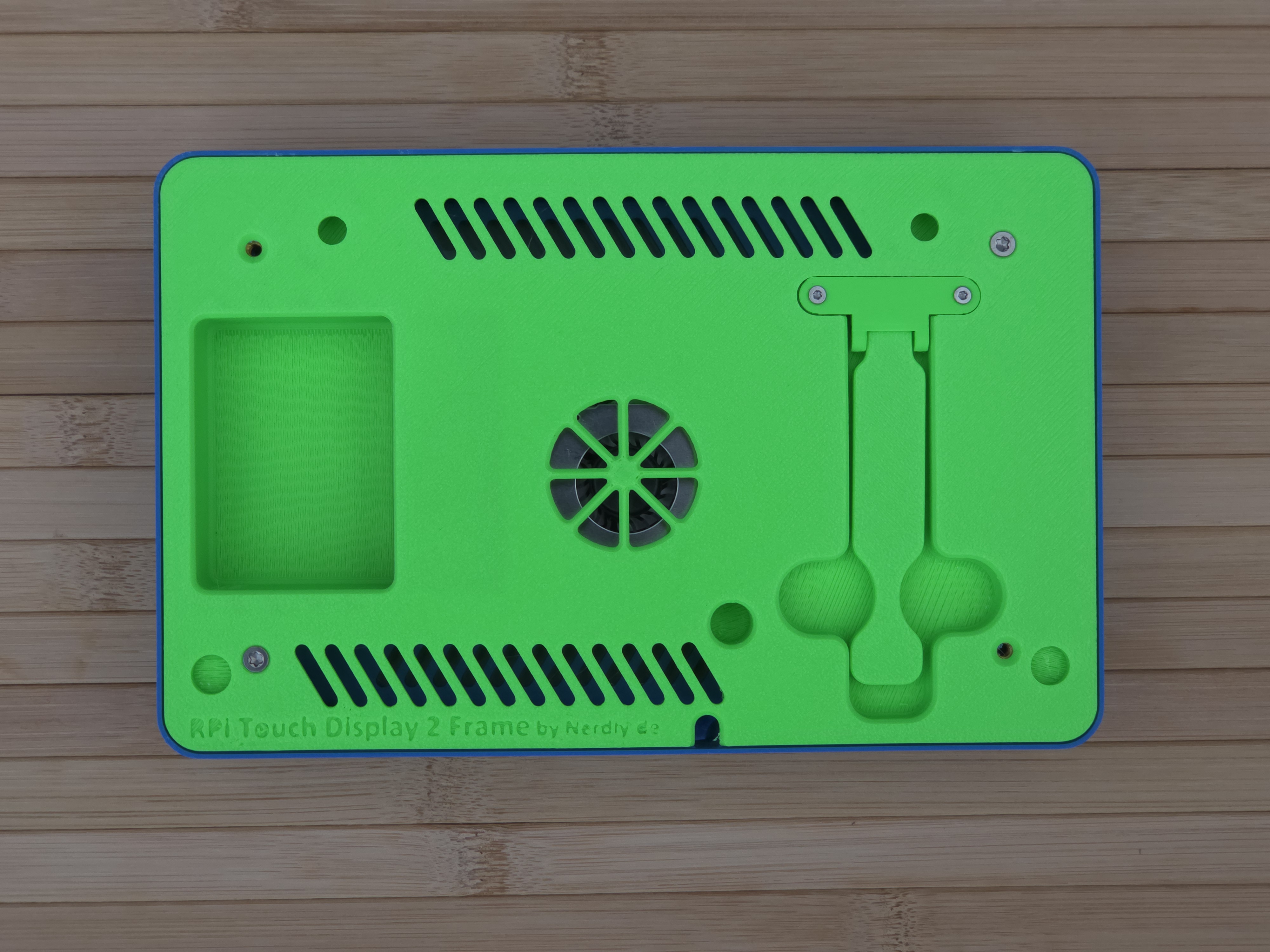 Raspberry Pi 7" Touch Display 2 Frame for RaspberryPi 5 - Horizontal by Nerdiy.de — miniatura 13