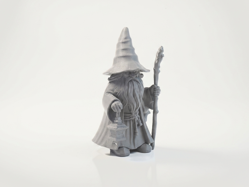 Gandalf Gnome Wizard Figurine Lord of the Rings 3D Print