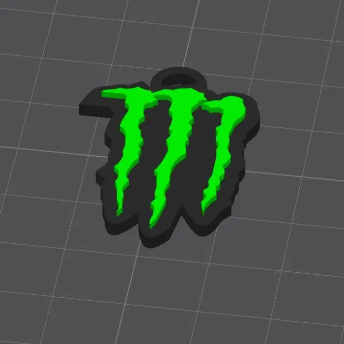 Monster Keychain