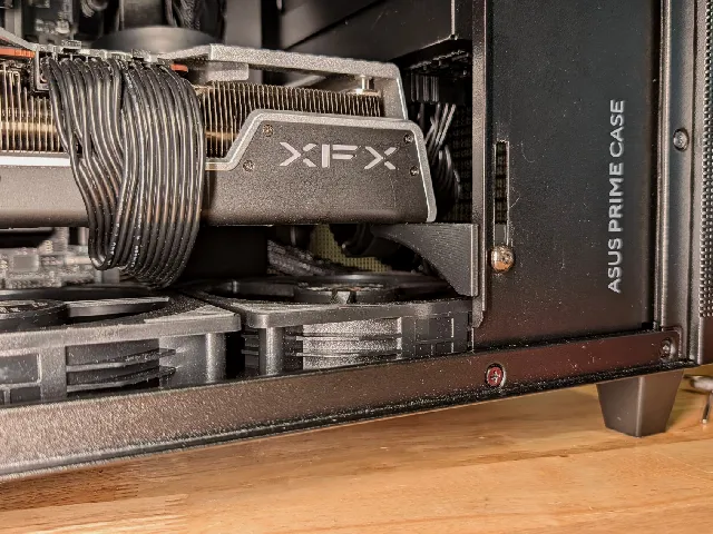 GPU Anti Sag (ASUS Prime AP201 Micro-ATX Case)