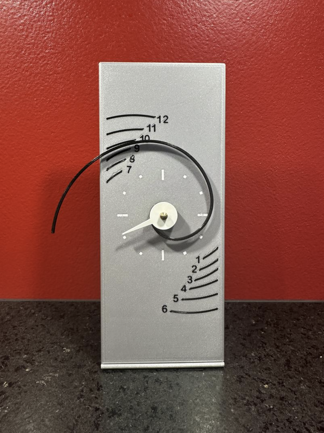 Fibonacci Spiral Clock