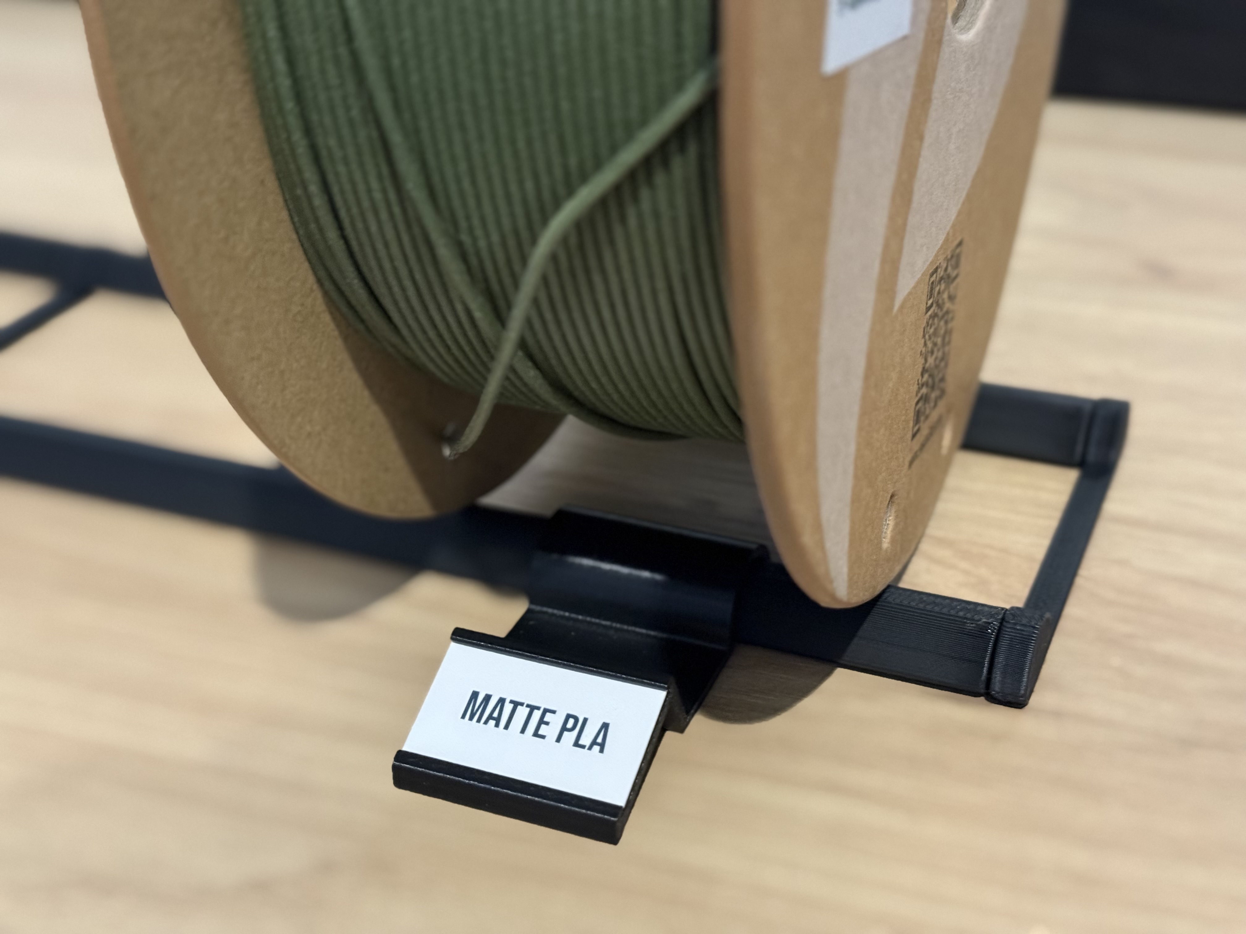Miniatura 2 do modelo 3D Modular Filament Spool Rack
