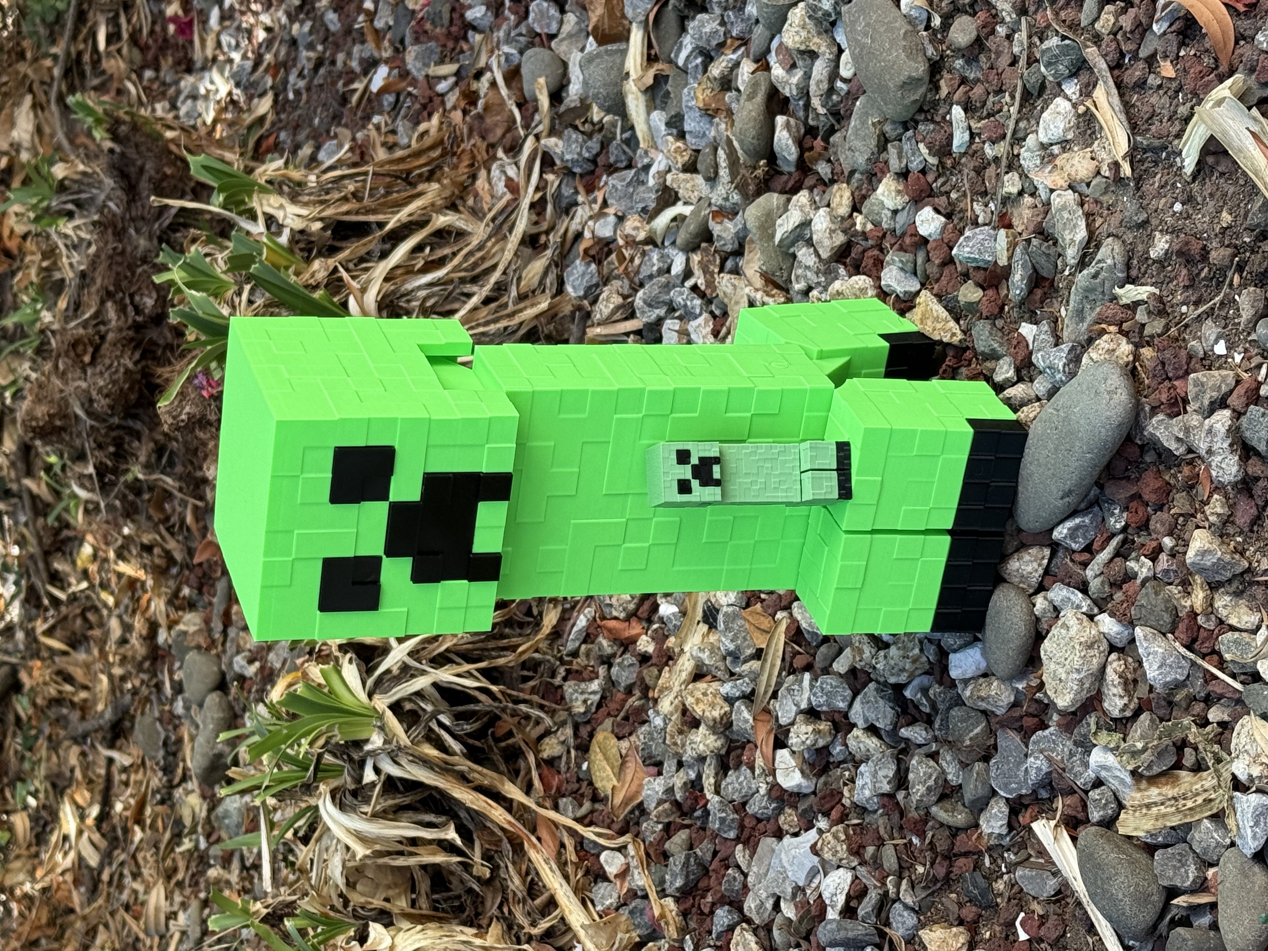 Giant Minecraft Creeper Clicker