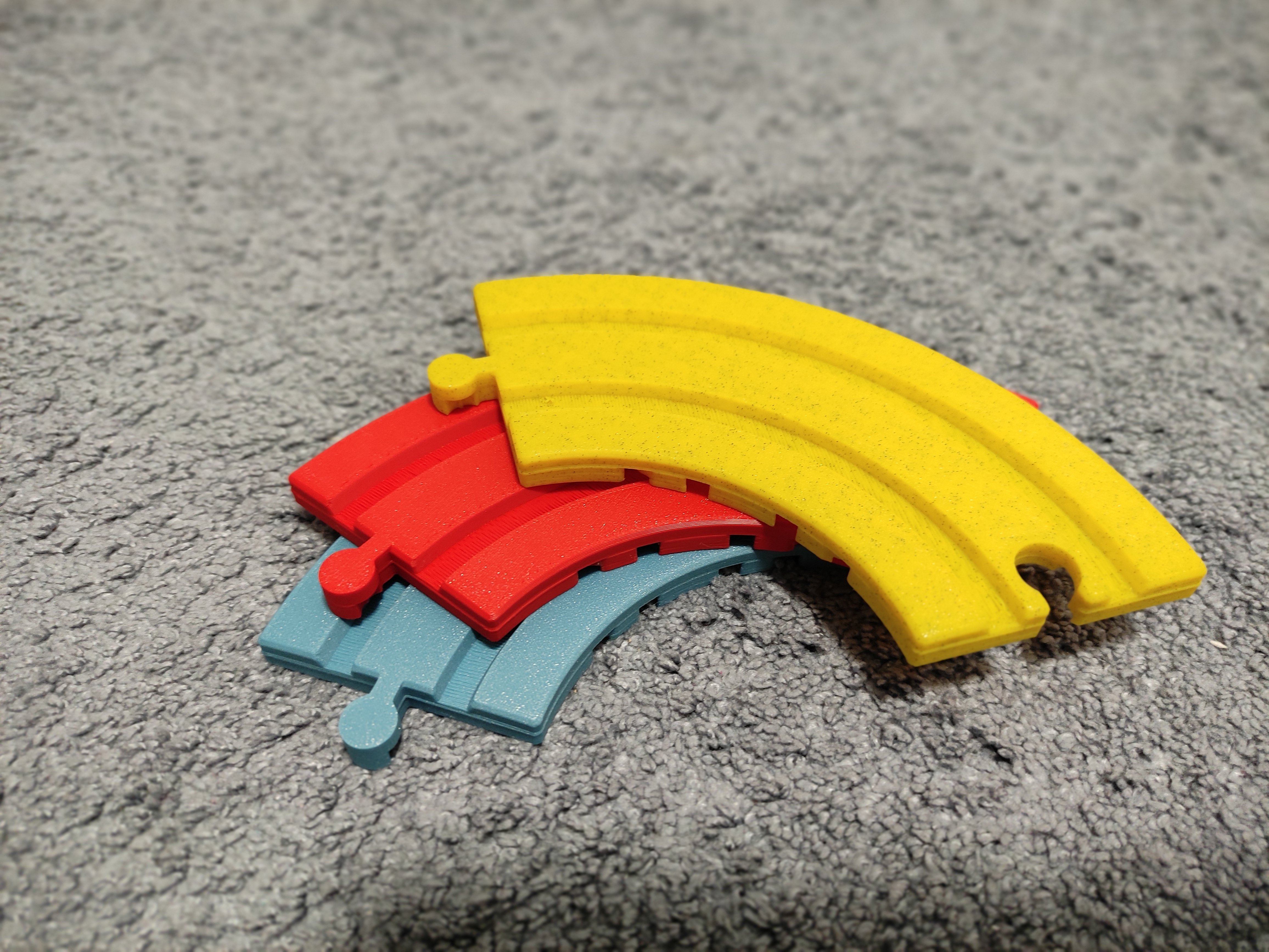 Duplo top curved adapter