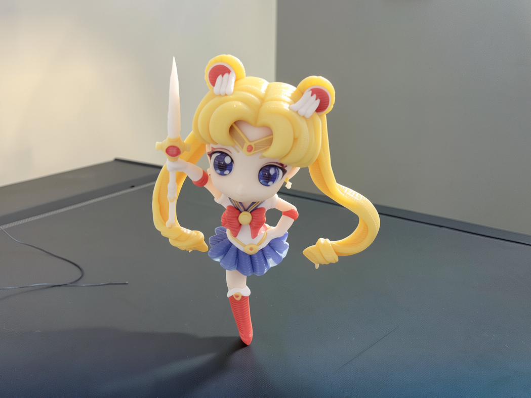 Chibi Sailor Moon Transformation Pose