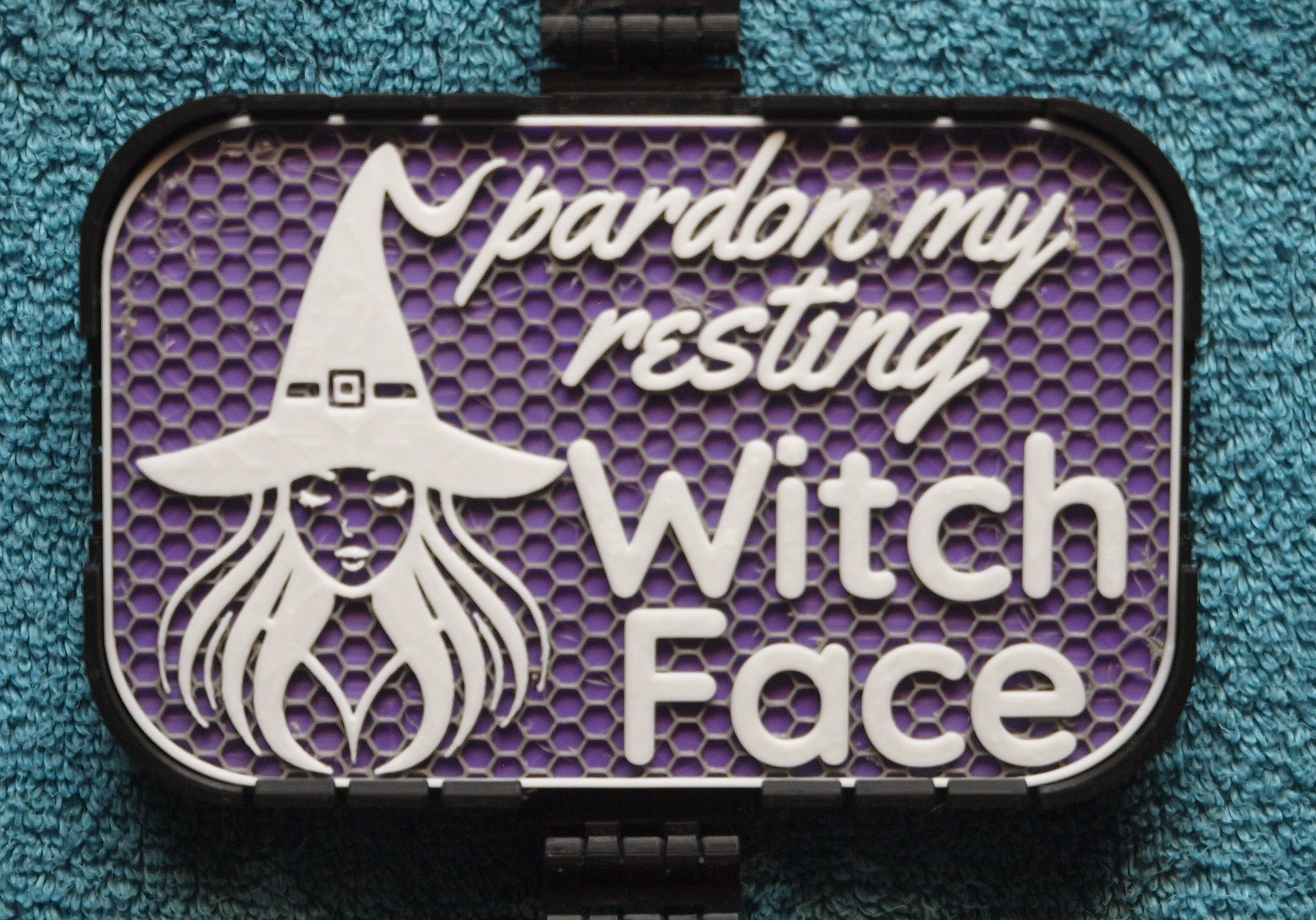 Resting Witch Face sign