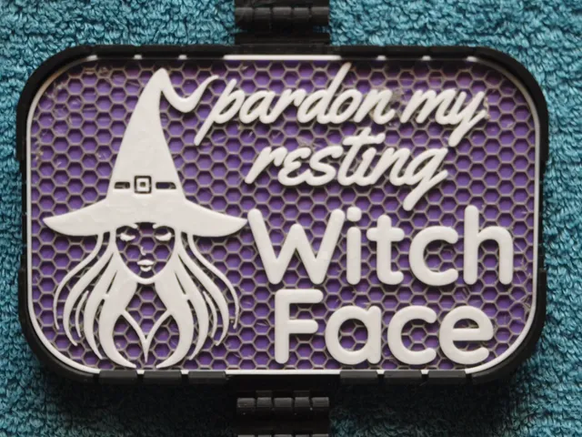 Resting Witch Face sign