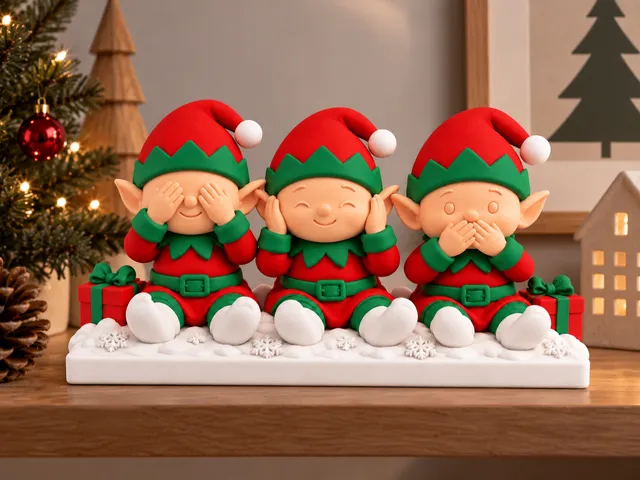 Three Wise Christmas Elves | No Evil | ams