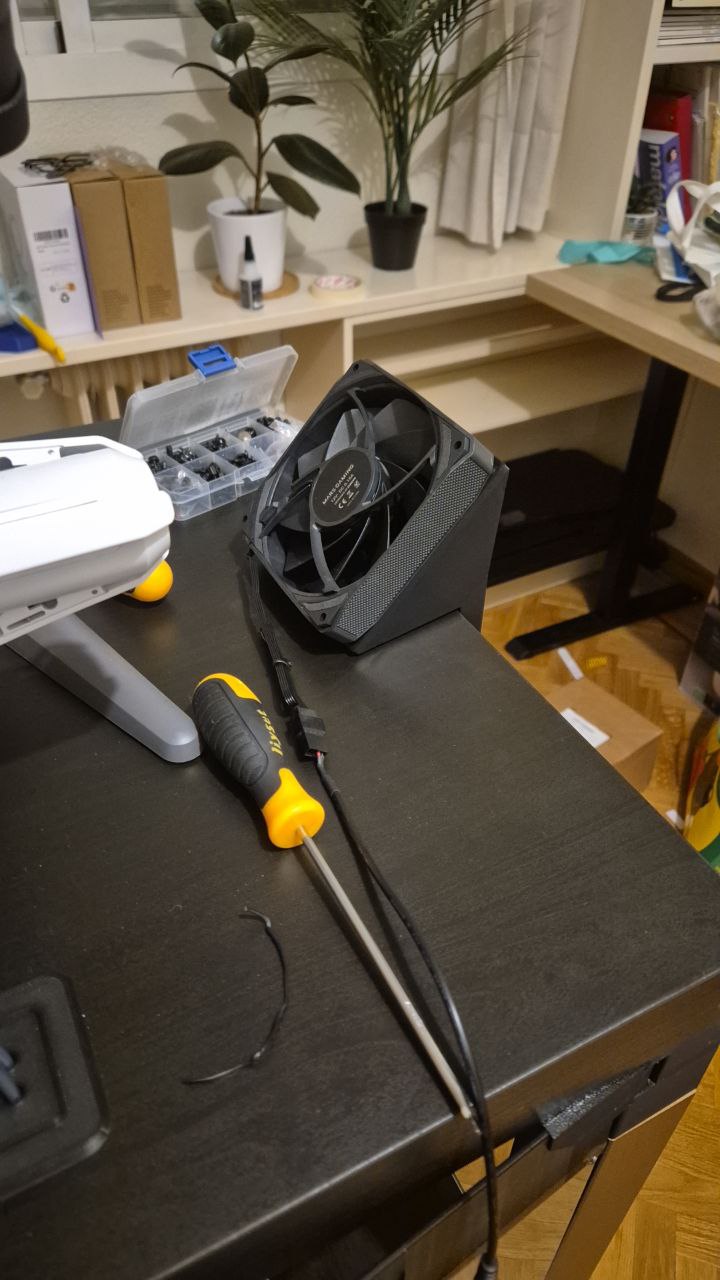 Ikea Lack Enclosure Simple Vent System (90 Degrees)