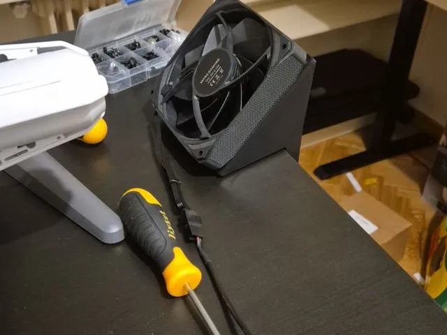 Ikea Lack Enclosure Simple Vent System (90 Degrees)