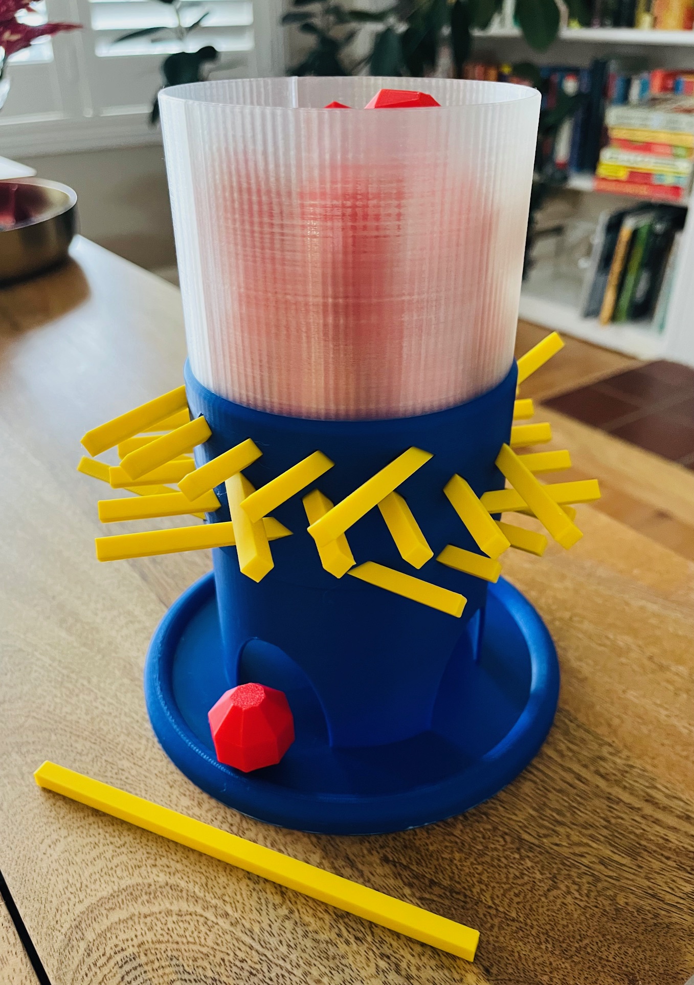 Stick & Ball Drop Tower Game