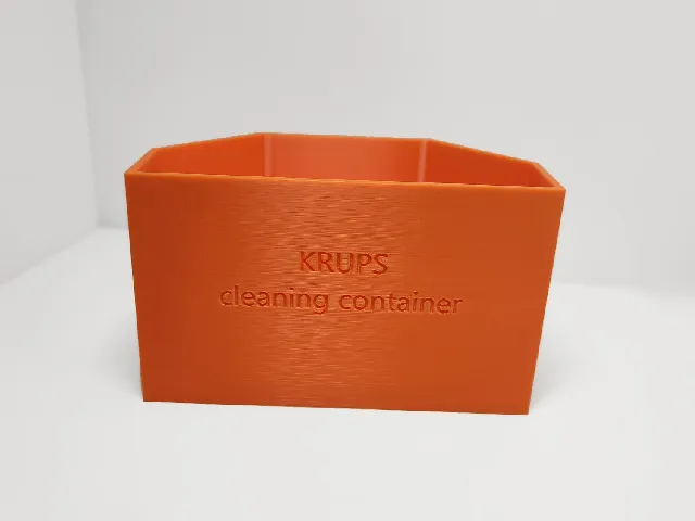 Krups cleanig container