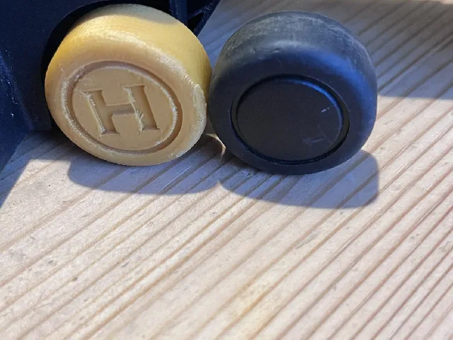 Wheel replacement for Henry Hoover