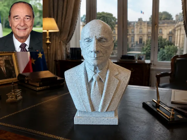 Jacques René Chirac Buste