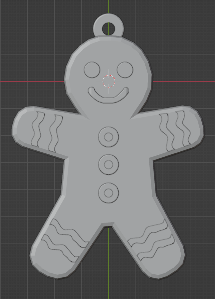 Gingerbread Man Ornament