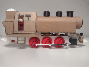 Steam train  chassis for CS 400