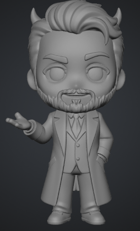 Chibi Style Crossroad Demon - Supernatural