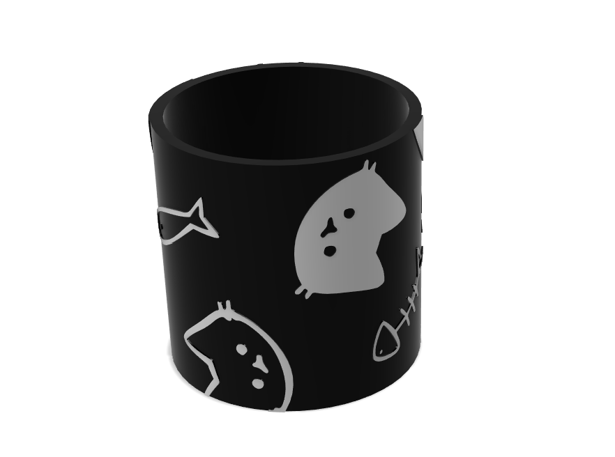 Cat Plant Pot