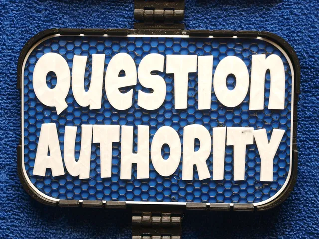 Question Authority sign