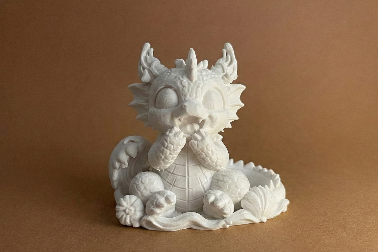 Sea Baby Dragon Figurine – Cute Chibi Dragon