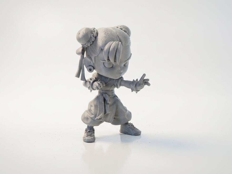 Chun Li Chibi Figurine Street Fighter 3D Printable