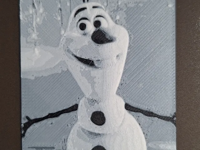 Frozen Olaf Hueforge