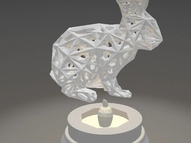 Easter Bunny light