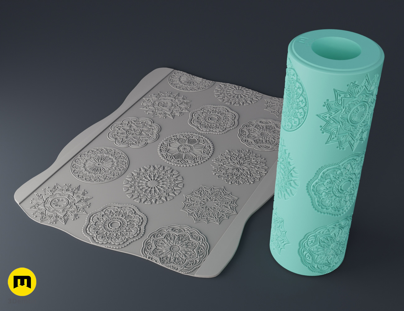 Texture Rollers - Mandalas #8 — thumbnail 5