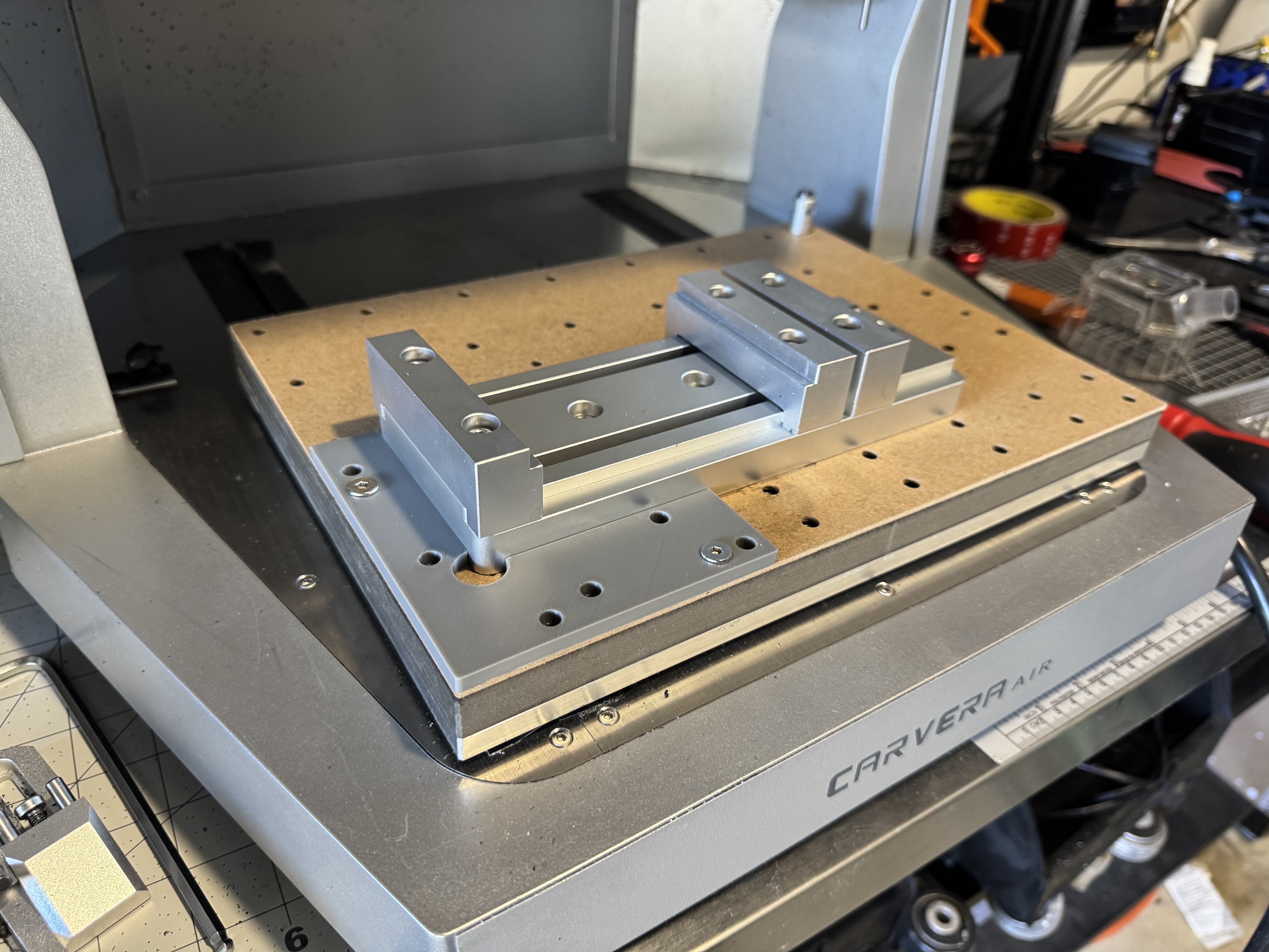 FoxAlien vise squaring tool for Carvera Air