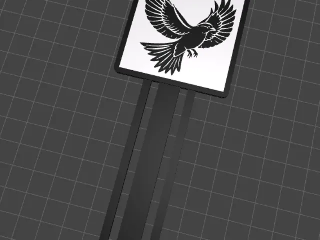 Bird book mark.