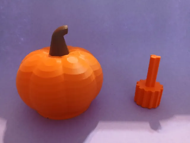 Print-in-Place Pumpkin Twisty Puzzle