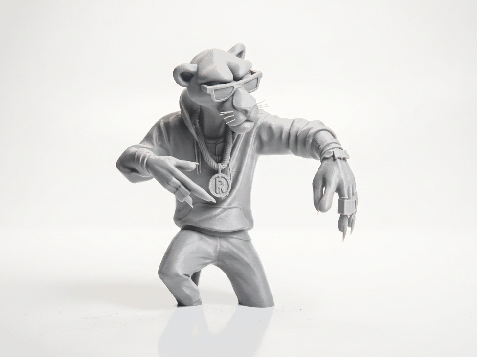 Pink Panther Figurine Cartoon Character 3D Printable