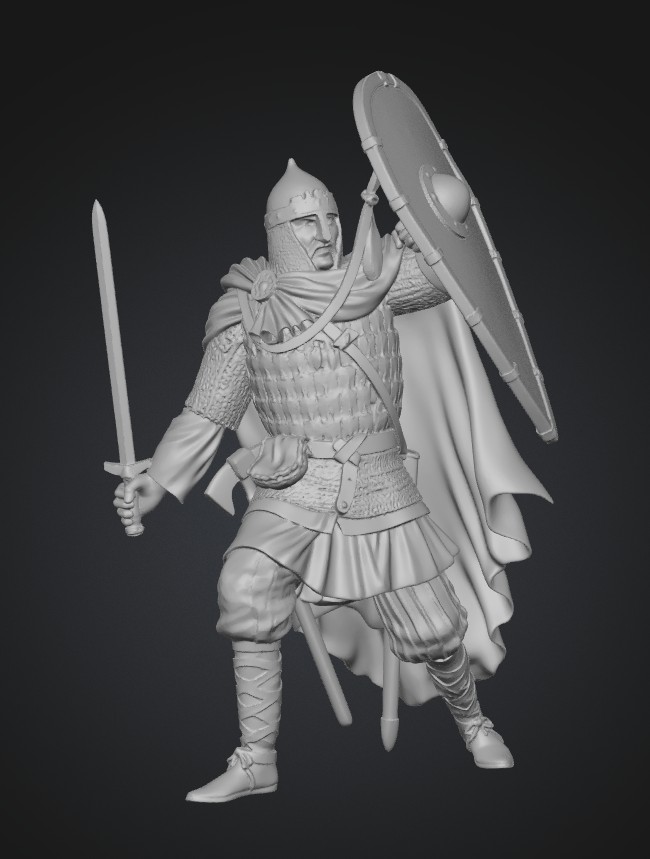 10th-Century Russian Warrior