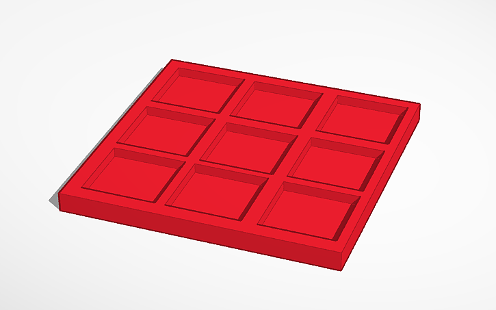 Tic Tac Toe board game (Valentines Day edition)