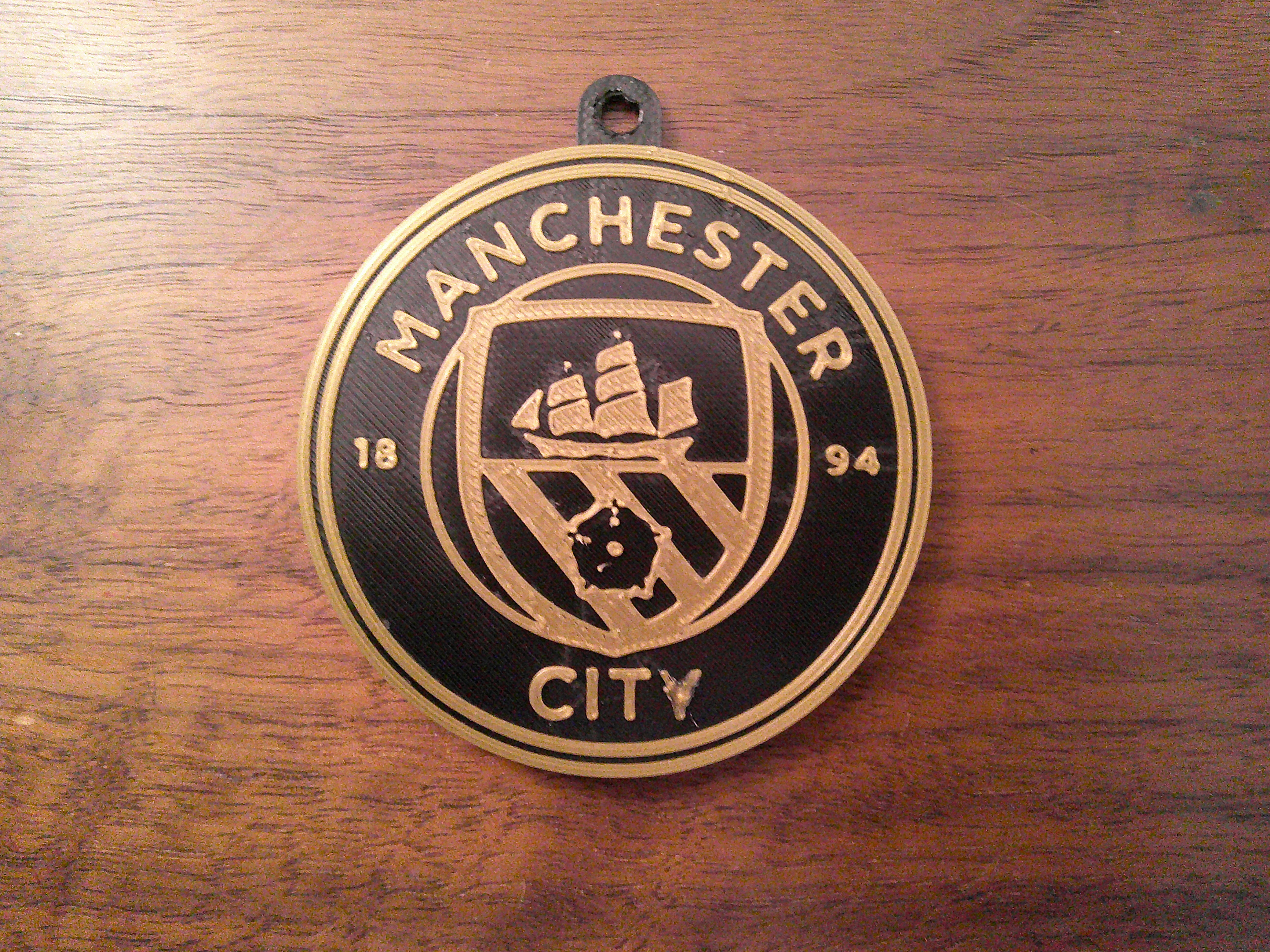Manchester City Logo Keychain