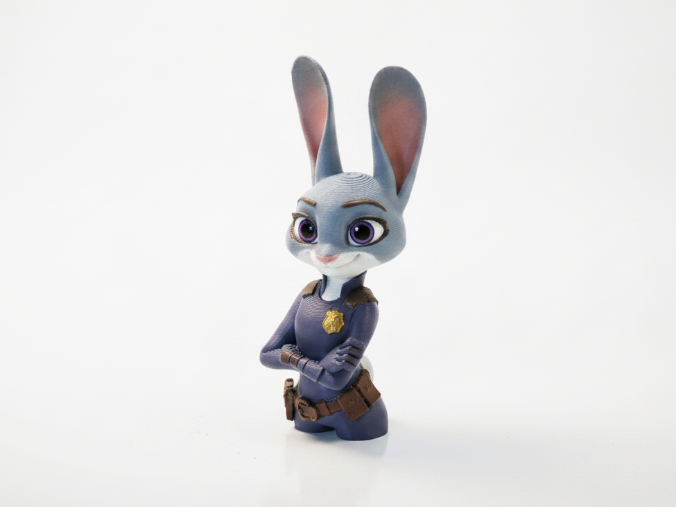 Judy Hopps Bust Zootopia Character 3D Printable